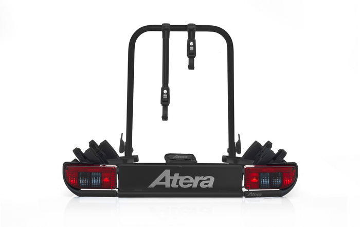 Atera Strada E-Bike - Anhängerkupplungs-Fahrradträger für 2 Fahrräder (schwarz)