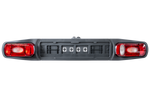 Plattform mit Anhängerkupplungsbox + Adapter für den Transport von 3 Fahrrädern Inter Pack Re-Cargo