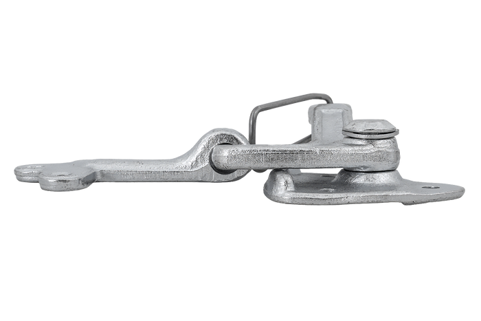 Anhängerkupplung rechts mit WINTERHOFF WV 10-R + WVG 10-A Verschluss komplett Anhänger Seitenverschluss