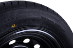 OUTLET Anhängerrad REIFEN LINGLONG 155/70 R13 75N FELGE UNITRAILER schwarz 4Jx13" 4x100 ET:30