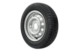 Satz von zwei Rädern für Anhänger UNITRAILER / TEMARED / NIEWIADÓW / NEPTUN / ZASŁAW LINGLONG REIFEN 155/70 R13 75N UNITRAILER FELGEN 4Jx13" 4x100 ET:30