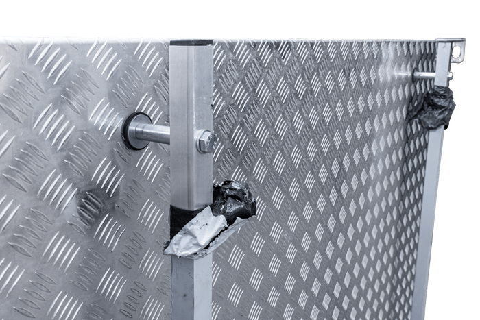 OUTLET Anhängerabdeckung UNITRAILER GARTENANHÄNGER 201 KIPP