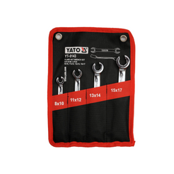 Halbgeöffnete Ringschlüssel YATO YT-0143 8-17mm 4 Stück.