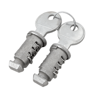 Set aus universellen Schlössern und Schlüsseln (2 Stück)