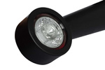 Set bestehend aus zwei HORPOL LD 726 LED Begrenzungsleuchten, links + rechts, auf Gummiarm
