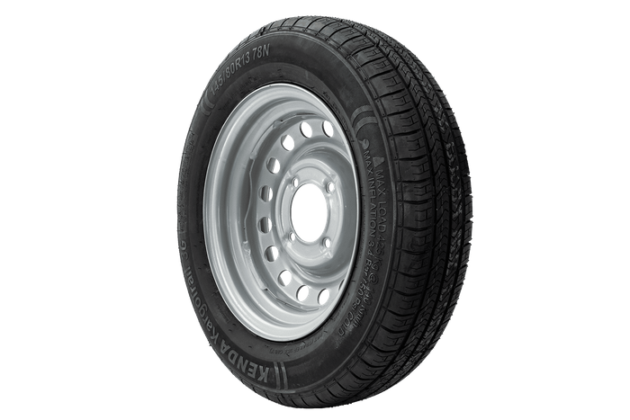 Anhängerrad REIFEN KENDA 145/80 R13 78N FELGE KENDA 4Jx13"H2 4x115 ET:0