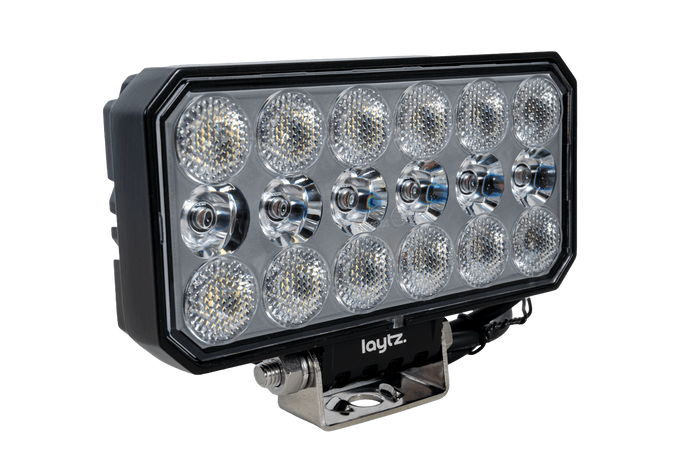 LED-Arbeitsscheinwerferreflektor LAYTZ LY7304 66xLED 5800lm rechteckig