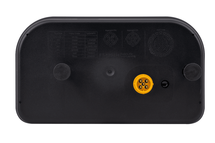 FRISTOM FT-170 LED Rückleuchte, 6 Funktionen, links