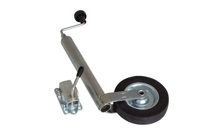 Stützrad mit Gusseisenklemme WINTERHOFF ST48-200VB+KLE48-G 150 kg 48 mm 505–725 mm