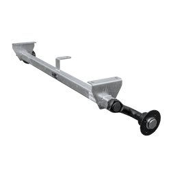 KNOTT VG7-L ungebremste Achse für Anhänger 750kg 1125mm 1615mm 4x100