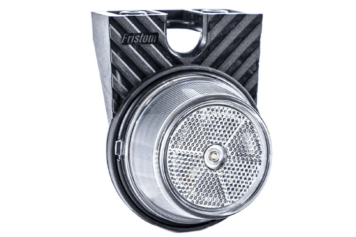 FRISTOM FT-059 LED-Universalmarkierungsleuchte, weiß, mit Winkelhalterung