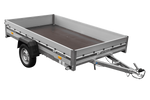 Anhänger mit Aluminiumseitenwänden 264x150 Unitrailer Garden 265 KIPP ALU