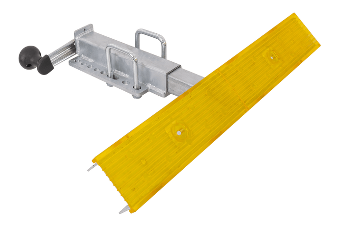 UNITRAILER TTL-Flachstütze, Länge 59 cm, Höhe 50 cm, für einen Bootsanhänger