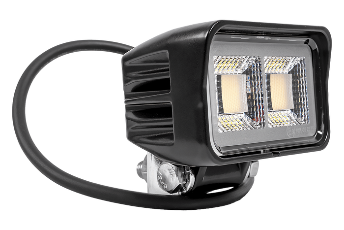 LED-Arbeitsscheinwerfer-Reflektor TT TECHNOLOGY SCHWARZ TT.13440 40xLED 2630lm rechteckig