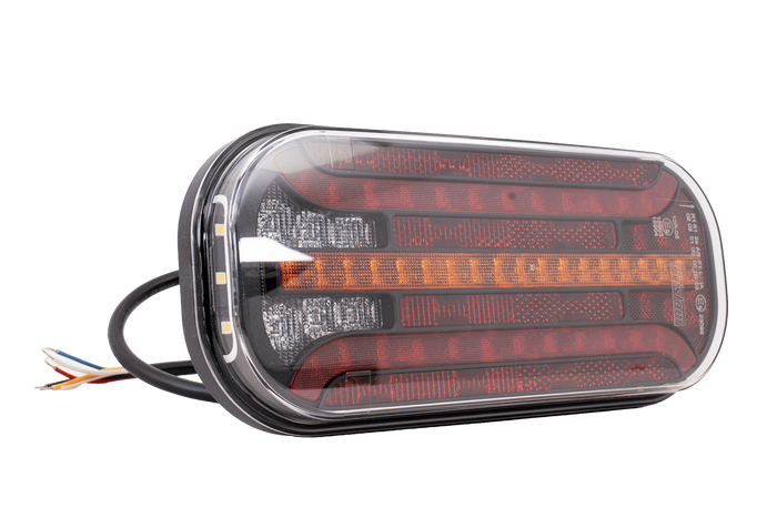 FRISTOM FT-230 LED-Rückleuchte, 6 Funktionen, universal