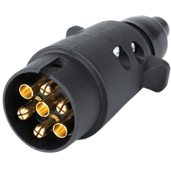 7-poliger KAMAR-Stecker für Anhängerkupplungsbuchse