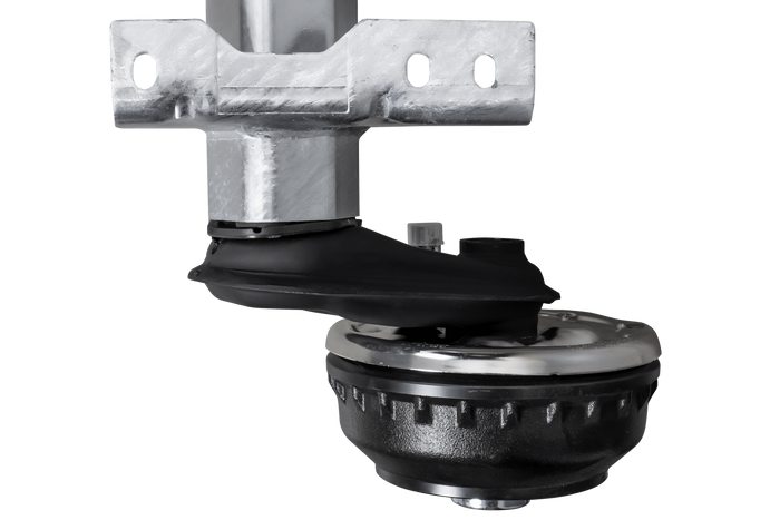 AL-KO COMPACT gebremste Achse für Anhänger/Abschleppwagen 1350kg 1350mm 1900mm 4x100