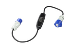 ProPlus 373589 CEE-Adapterkabel mit Fehlerstromschutzschalter, 120 cm