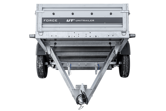 Autotransportanhänger auf Federn 264x125 UNITRAILER FORCE 264/R KIPP