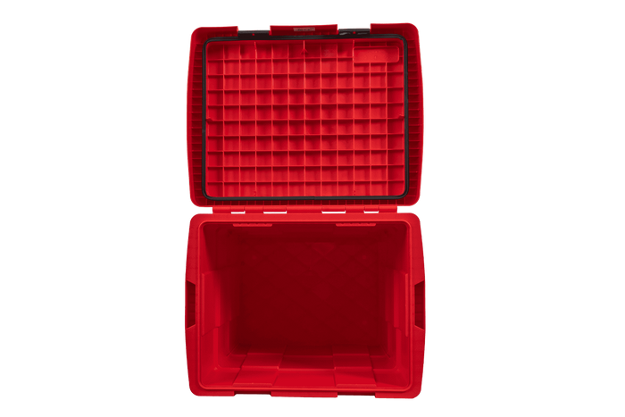DAKEN 86014 PITBOX Schüttgutbehälter, z. B. für Sand oder Streusalz, 655 x 570 x 520 mm, 108,5 l