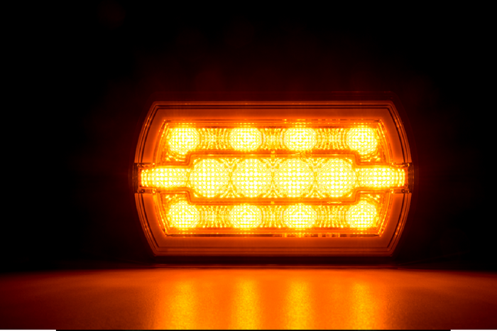 HORPOL CLEOfront LZD 2789 LED-Frontleuchte mit 2 Funktionen, universell
