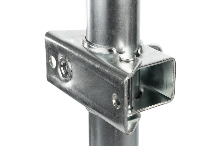 Stützrad mit Klemme UNITRAILER 150 kg 48 mm 505–730 mm