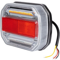 TT TECHNOLOGY TT.12018L LED Rückleuchte, 4 Funktionen, links