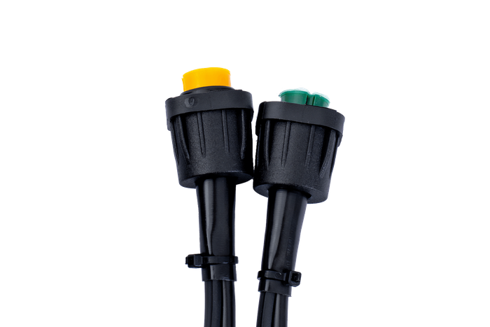 Lichtset: DOBPLAST Rückleuchte + DOBPLAST LED-Seitenmarkierungsleuchte + MANTES 7m 7-PIN Kabelbaum