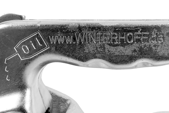 WINTERHOFF WW 350-RB-K1414 Kugelkupplung für 3500 kg Anhänger mit 50 mm Zugstange aus Gusseisen