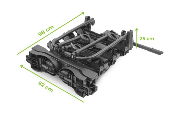 Green Valley Discovery 4 - Fahrradträger für Anhängerkupplung