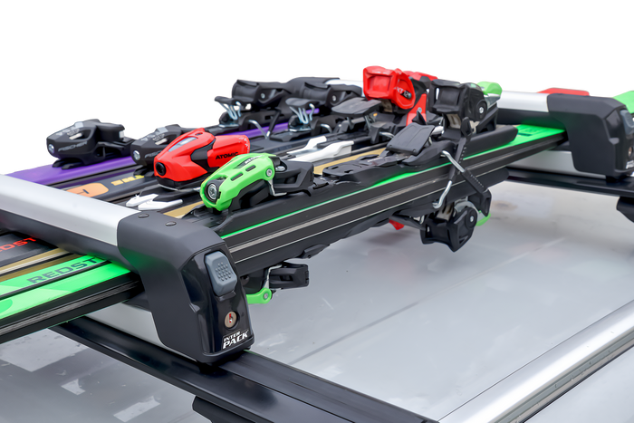 Inter Pack Frostline 4 - Aluminiumhalterung für 4 Paar Ski oder 2 Snowboards