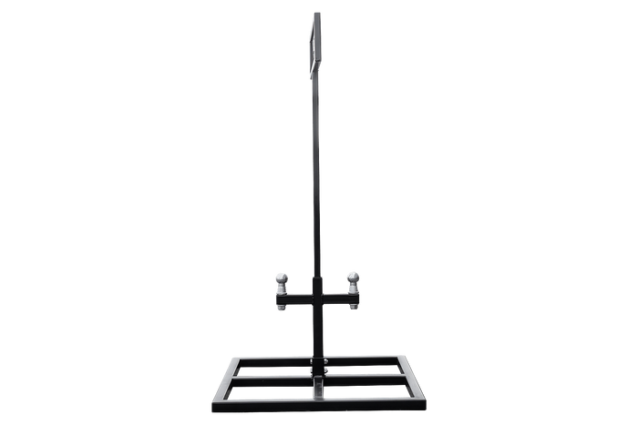 INTER PACK Anhängerkupplungs-Fahrradträgerständer für 2 Träger 1368 mm 800 mm