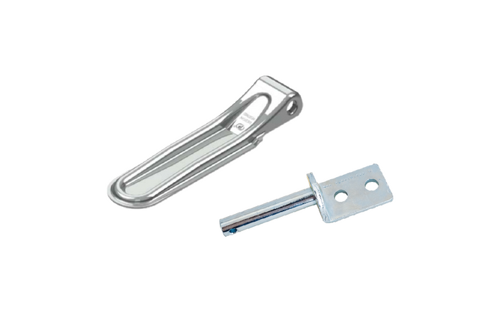 Seitenscharnier mit Griff STEELPRESS ZW-01.270A+UZ-01B komplette Anhängerseitenmontage