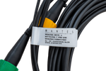 MANTES Elektroinstallation, Kabelbaum, 5m, 7 poliger Stecker, 2x 5 pin Bajonett