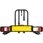 Peruzzo Parma 3 - Anhängerkupplungs-Fahrradträger für 3 Fahrräder (schwarz)