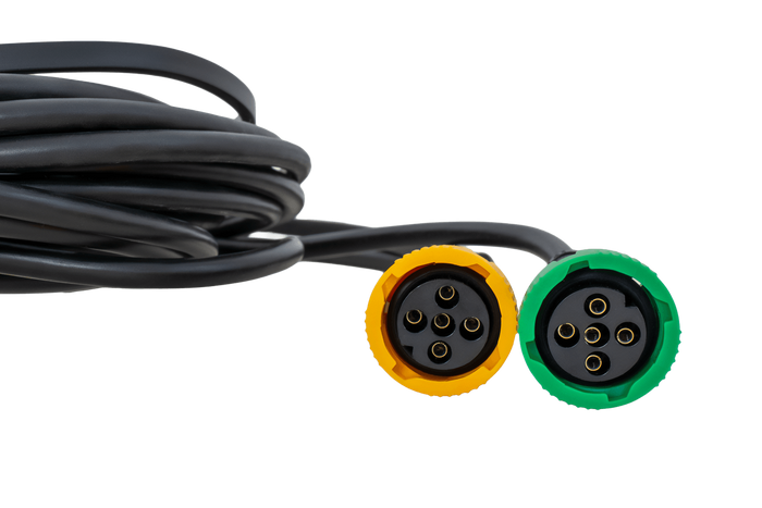Lichtset: FRISTOM FT-088 Rückleuchten + ASPÖCK FLEXIPOINT I Seitenmarkierungsleuchten + MANTES 5,2m 13PIN Kabelbaum
