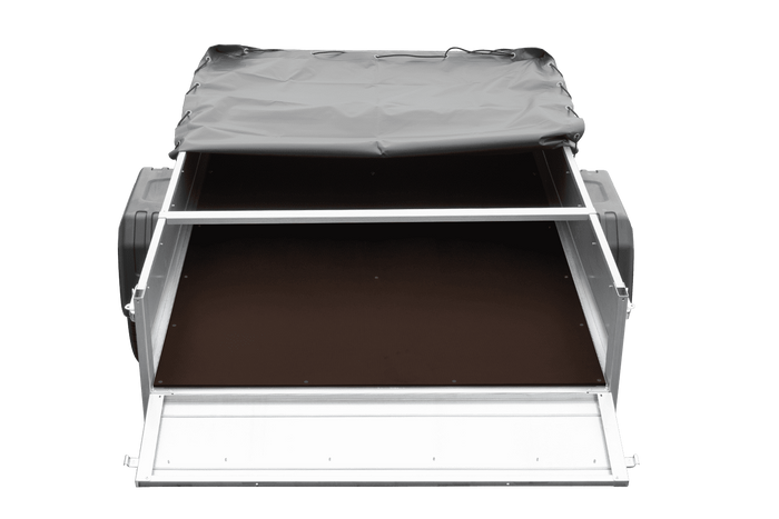 Leichter Anhänger 200x125 UNITRAILER GARDEN 201 KIPP mit grauer Plane