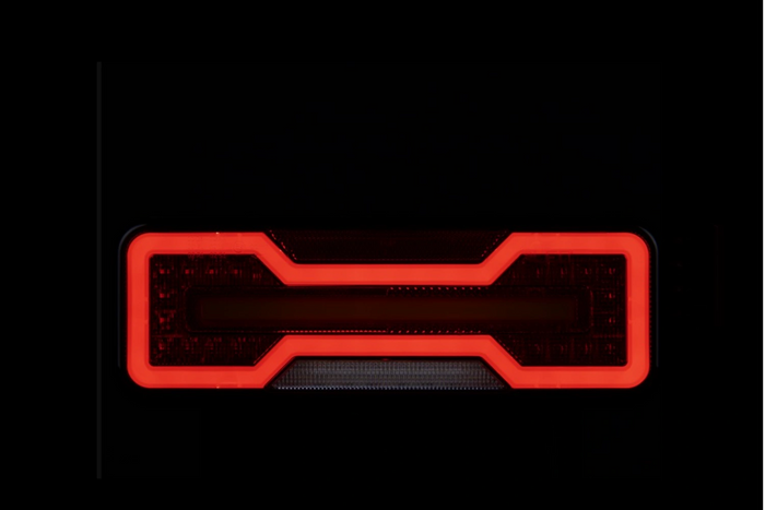 TruckLED L1871+L1872 LED-Neon-Dynamik-Rückleuchten, 0,35 m Kabel, 6 Funktionen, links+rechts