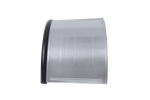 Doppelkotflügel für Anhänger 17,5–19,5 Zoll DOMAR DK7140 Radlauf 1000/500 mm Metall mit Gummikante