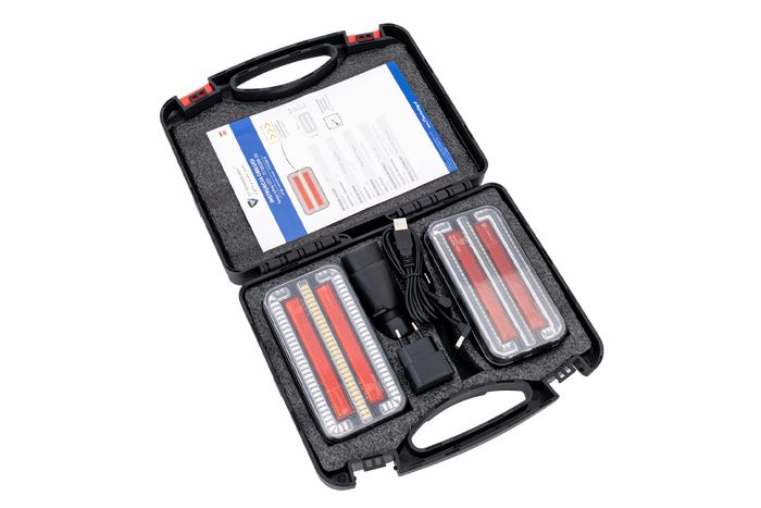 TT Technology TT.12028B-DI LED Rückleuchten 3 Funktionen links+rechts, kabellos, magnetisch