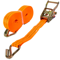 UNITRAILER 10m/35mm/2t orangefarbener Zurrgurt mit Spanner