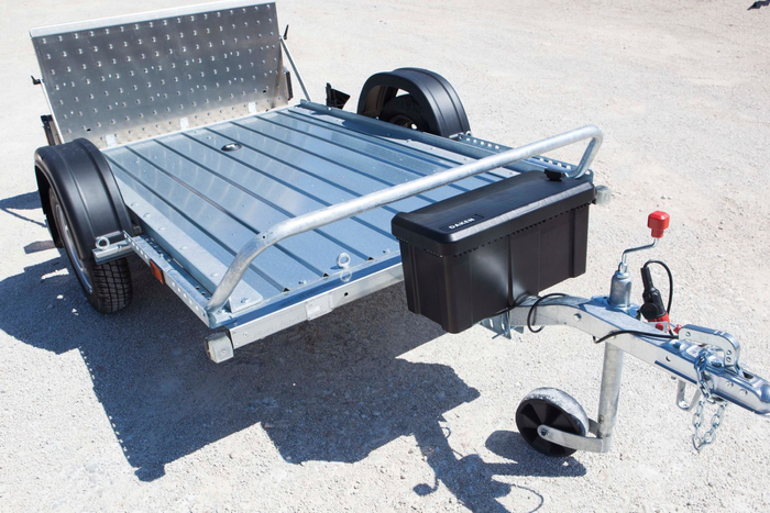 DAKEN 82201 BLACKIT Werkzeugkasten 550x250x295mm 23l