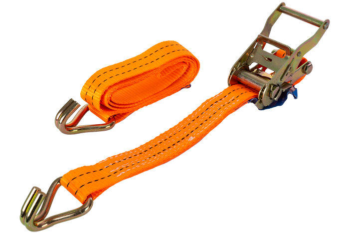 UNITRAILER 2 m/35 mm/2 t oranges Transportband mit Spanner