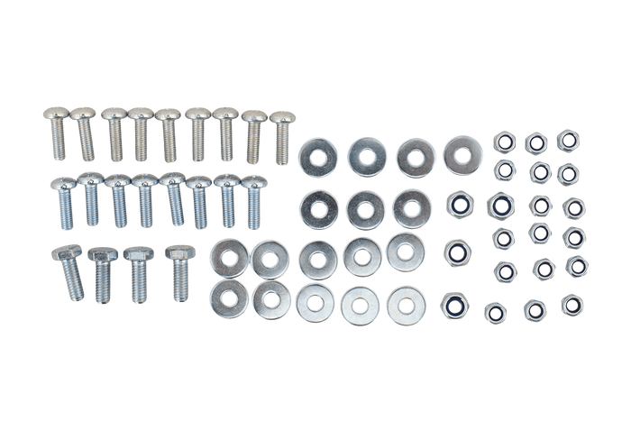 Schraubensatz zur Montage der Aluminiumabdeckung