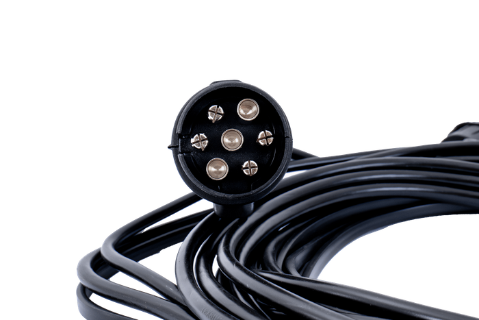 Lichtset: FRISTOM FT-270 LED-Rücklichter + FRISTOM FT-145 LED-Begrenzungslichter + MANTES 4,5 m 7-poliger Kabelbaum