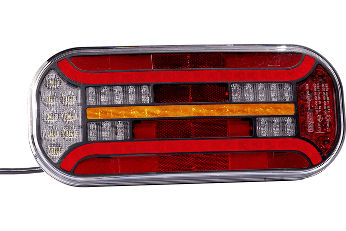 FRISTOM FT-600 LED-Rückleuchte, 6 Funktionen, rechts