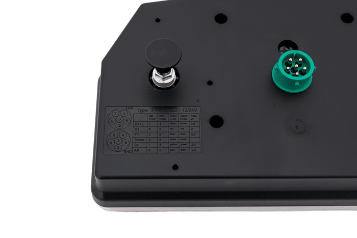 Rücklicht FRISTOM FT-372 LED 6 Funktionen rechts