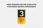 PKW-Anhänger 264x150 UNITRAILER GARDEN 265 KIPP mit Gitteraufsatz, Hochspriegel H-800 und grauer Plane