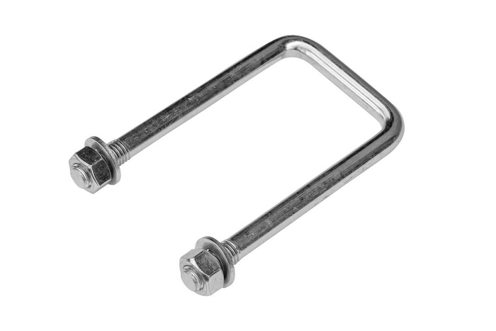 Quadratrohrbügel M12 105/42/105 mm für Pkw-Anhänger