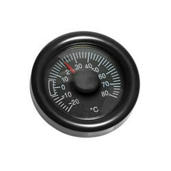 Internes analoges Thermometer LAMPA 72710, selbstklebend, Durchmesser 48 mm